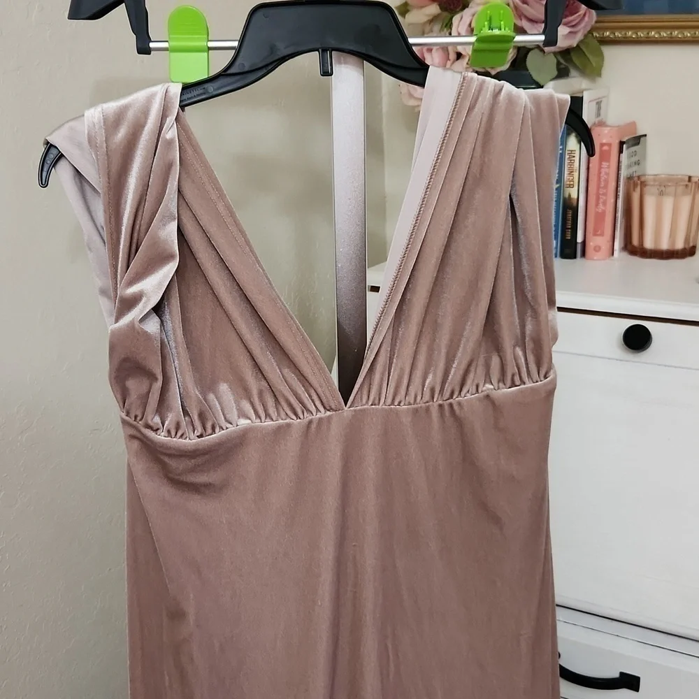 Revelry Convertible Dusty Rose Dress  Bridesmaid Wedding Formal Dress XL - Picture 7 of 11